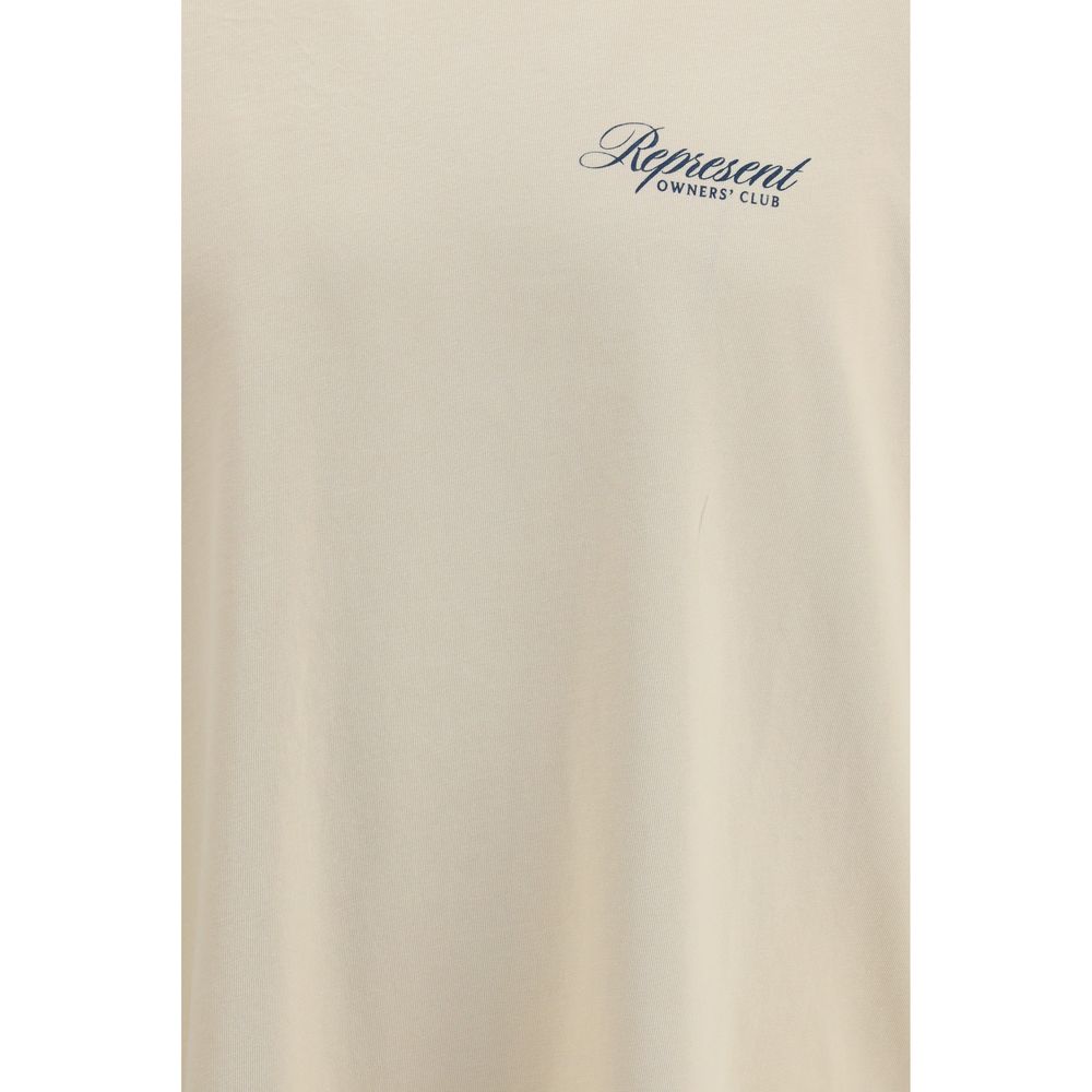 Represent Beige Cotton Sweatshirt