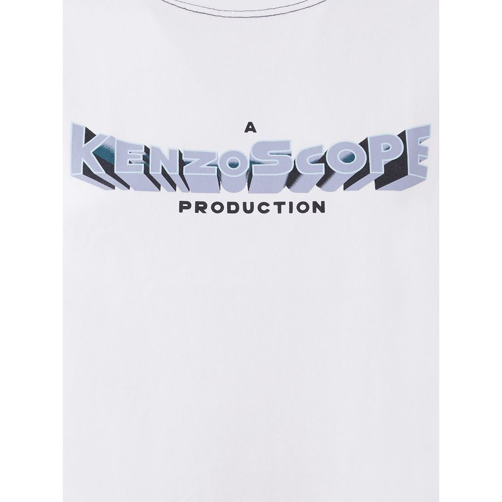 Kenzo White Cotton T-Shirt