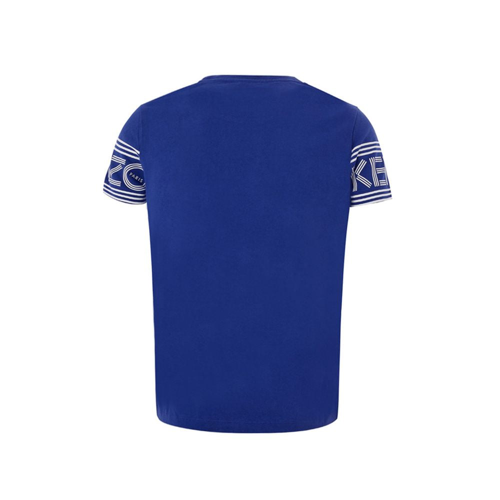 Kenzo Blue Cotton T-Shirt