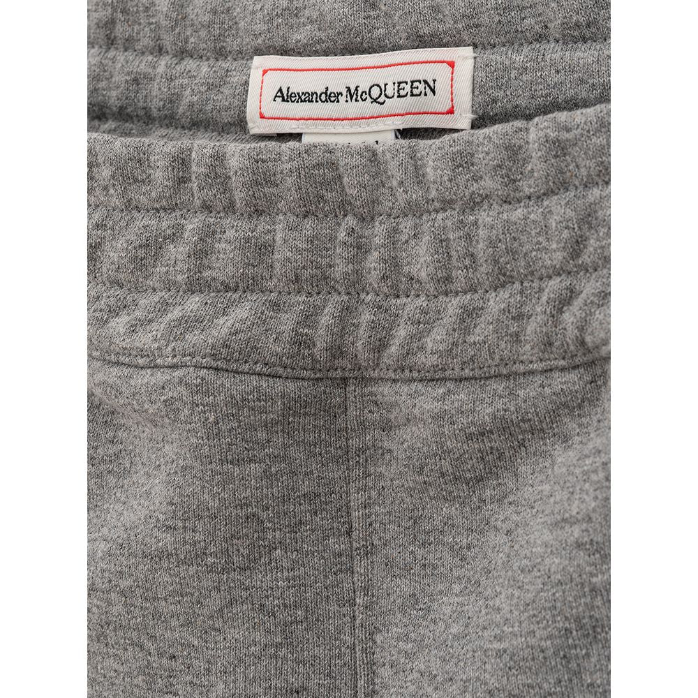 Alexander McQueen Gray Cotton Athletic Pants