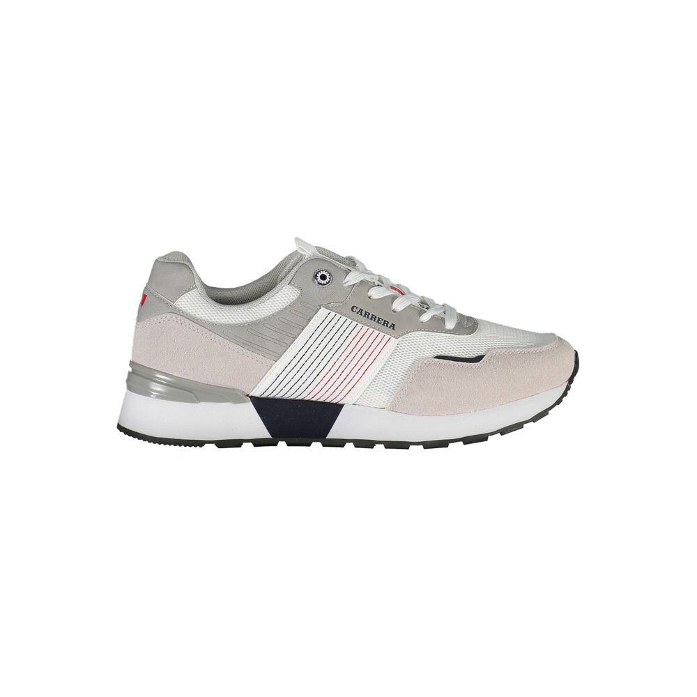 Carrera White Polyurethane Men Sneaker