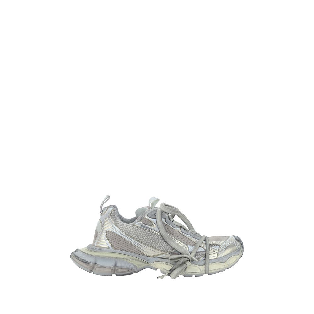 Balenciaga Gray Polyester Athletic Sneakers