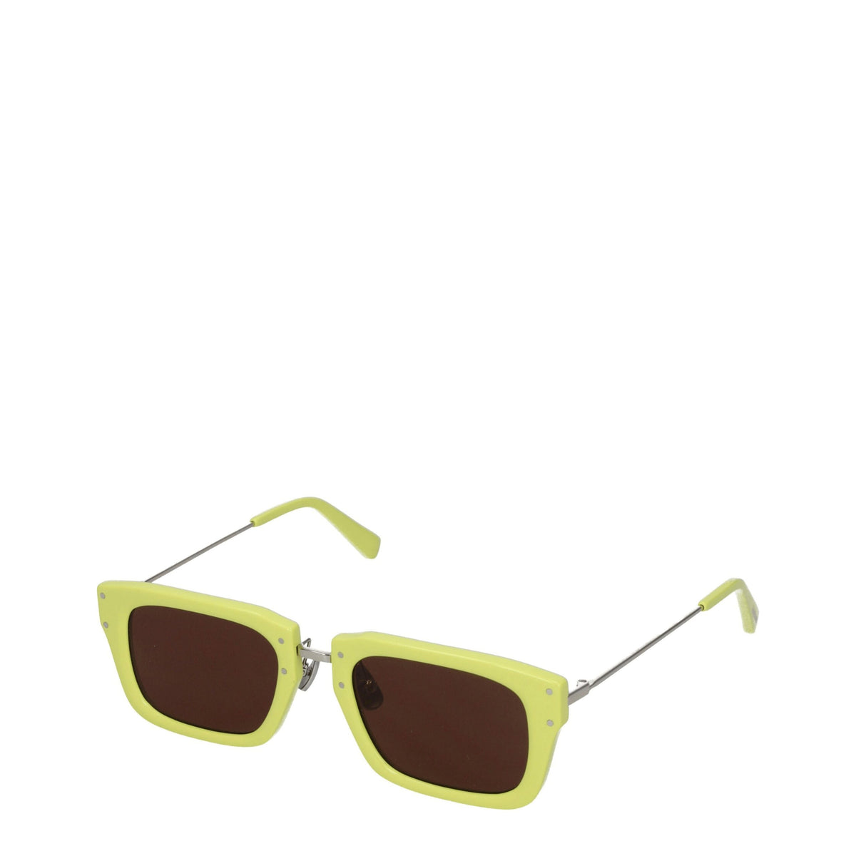 Jacquemus Yellow Acetate Sunglasses
