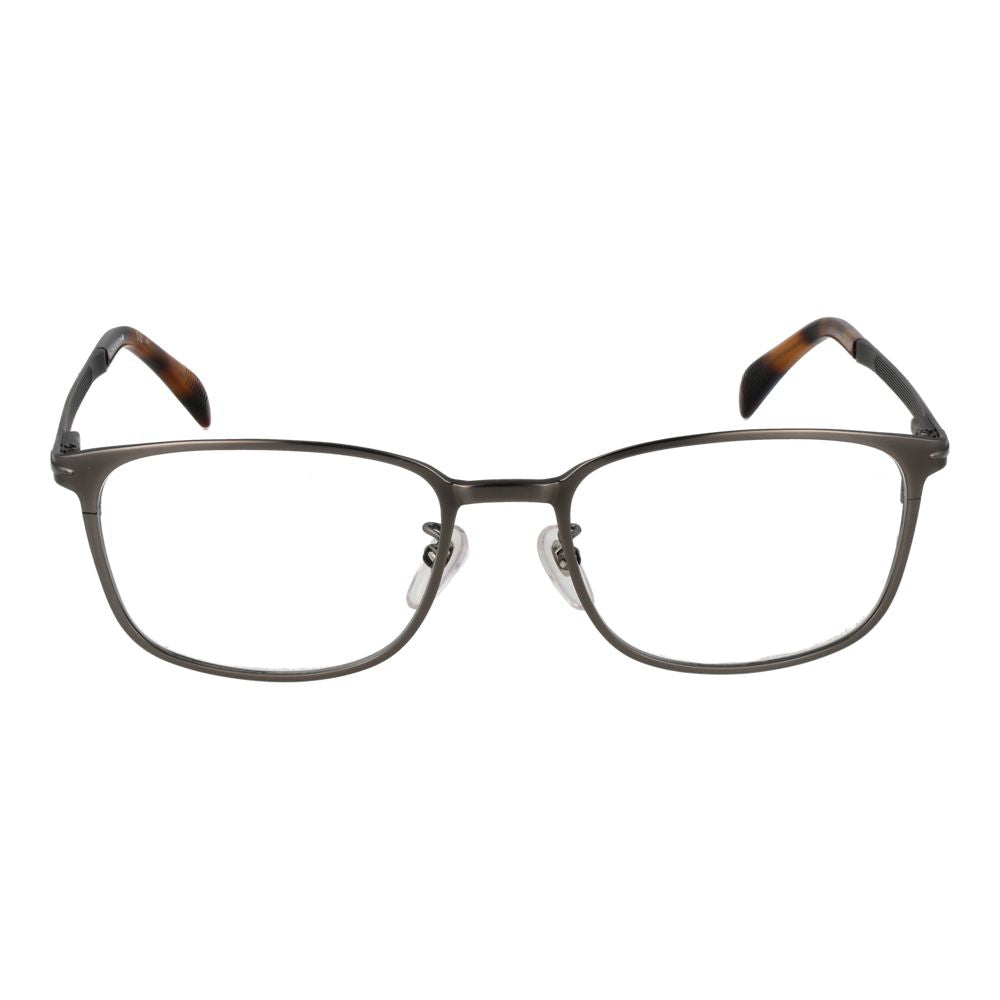 David Beckham Gray Stainless Steel Glasses (Frames)