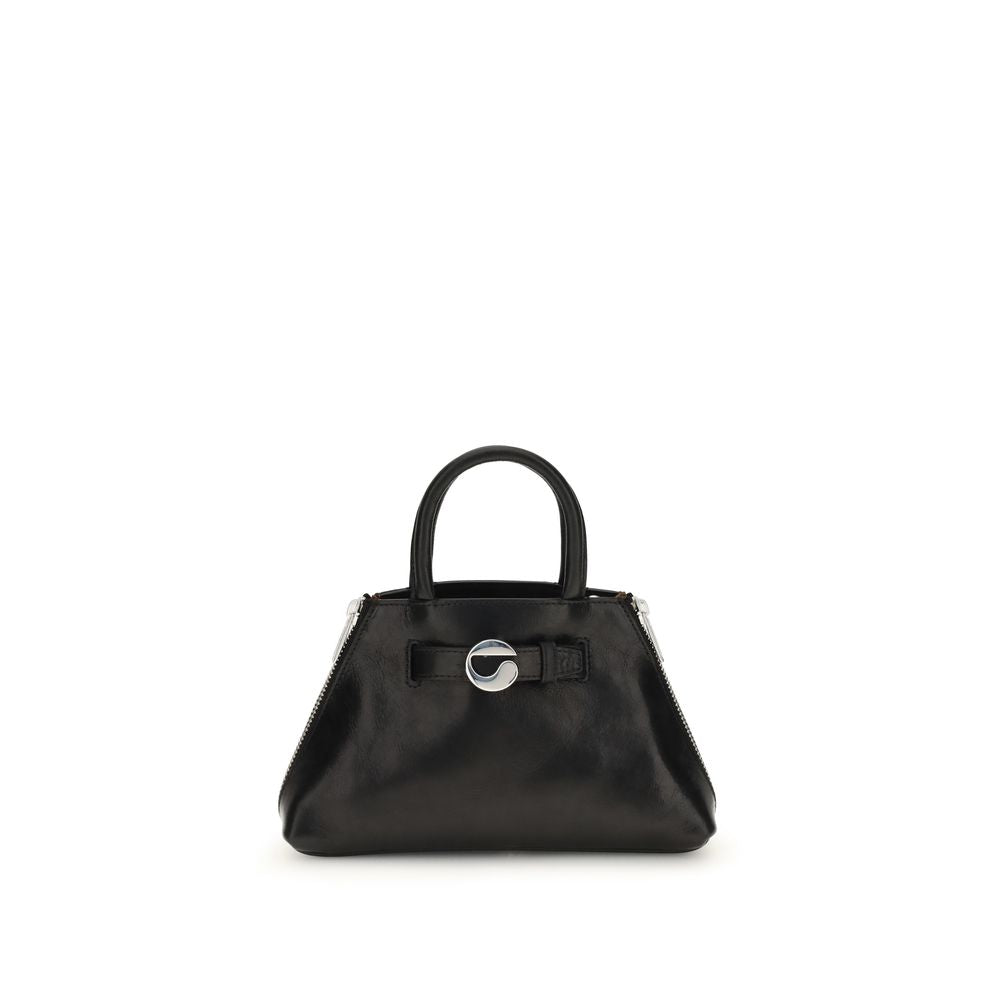Coperni Black Calf Leather Bos Taurus Shoulder Bag
