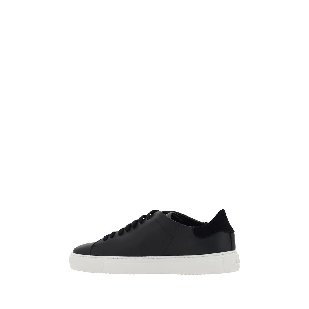 Axel Arigato Black Calf Leather Bos Taurus Low Top Sneakers